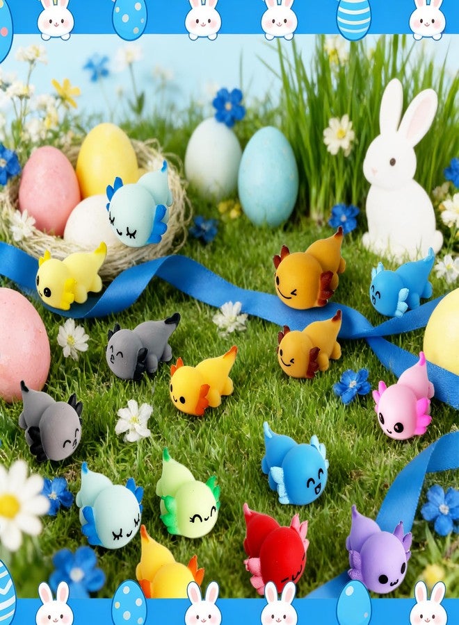 eowvsio 36Pcs Axolotl mochi Toys for Kids,Axolotl Mochi Squishy Bulk,Bulk Stress Relief Fidget Toy for Kids Boys Girls Party Favors Novelty Prizes - Image 4
