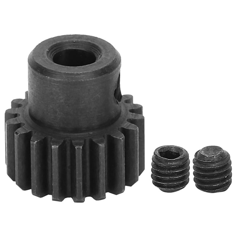 18T Metal Pinion Gear Set with Screws for 1 10 1 16 RC Car Upgrades - Image 2