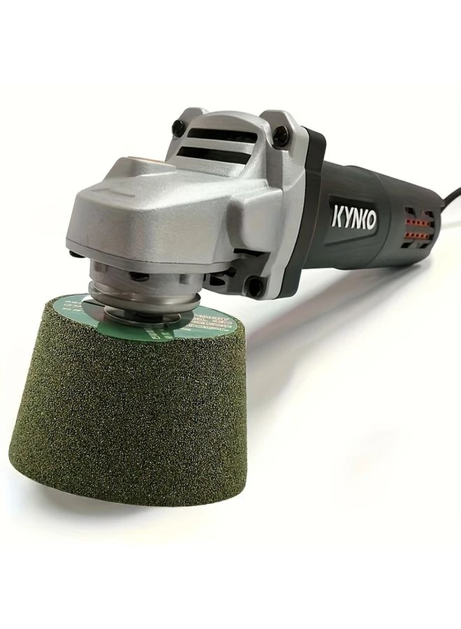 100 Grit Heavy Duty Angle Grinding Wheel for Metal Stone Concrete Polishing - Image 2