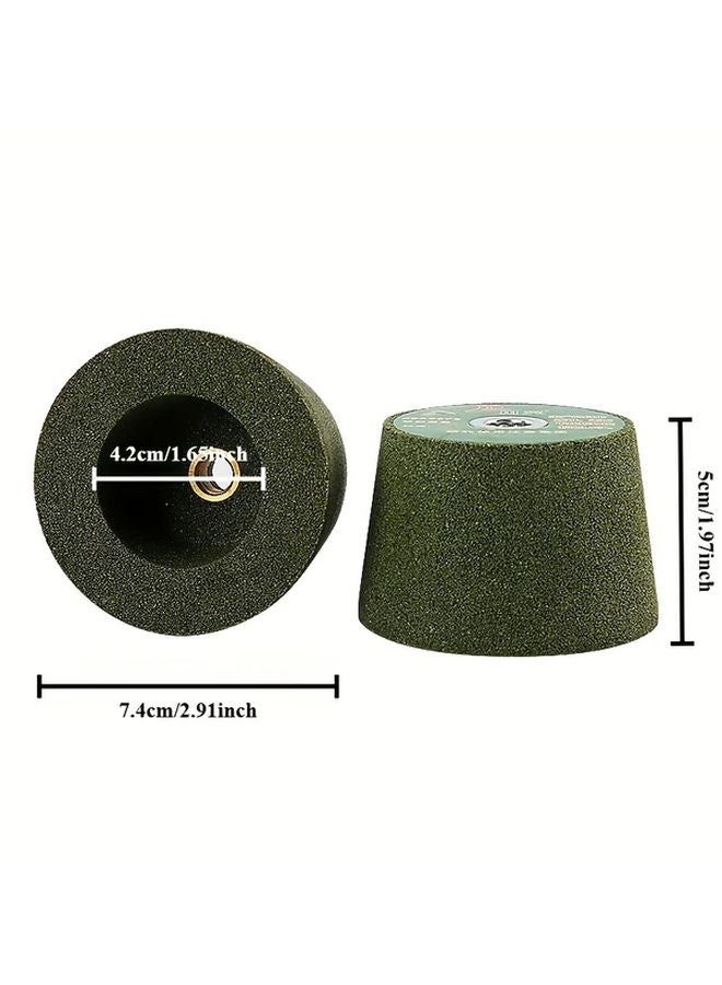 100 Grit Heavy Duty Angle Grinding Wheel for Metal Stone Concrete Polishing - Image 5