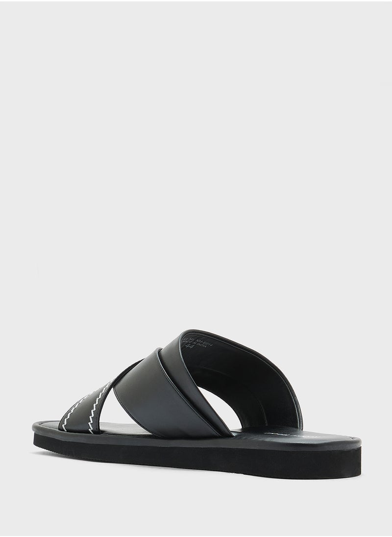 Robert Wood Embroidered Traditional Arabic Sandals  - Image 3