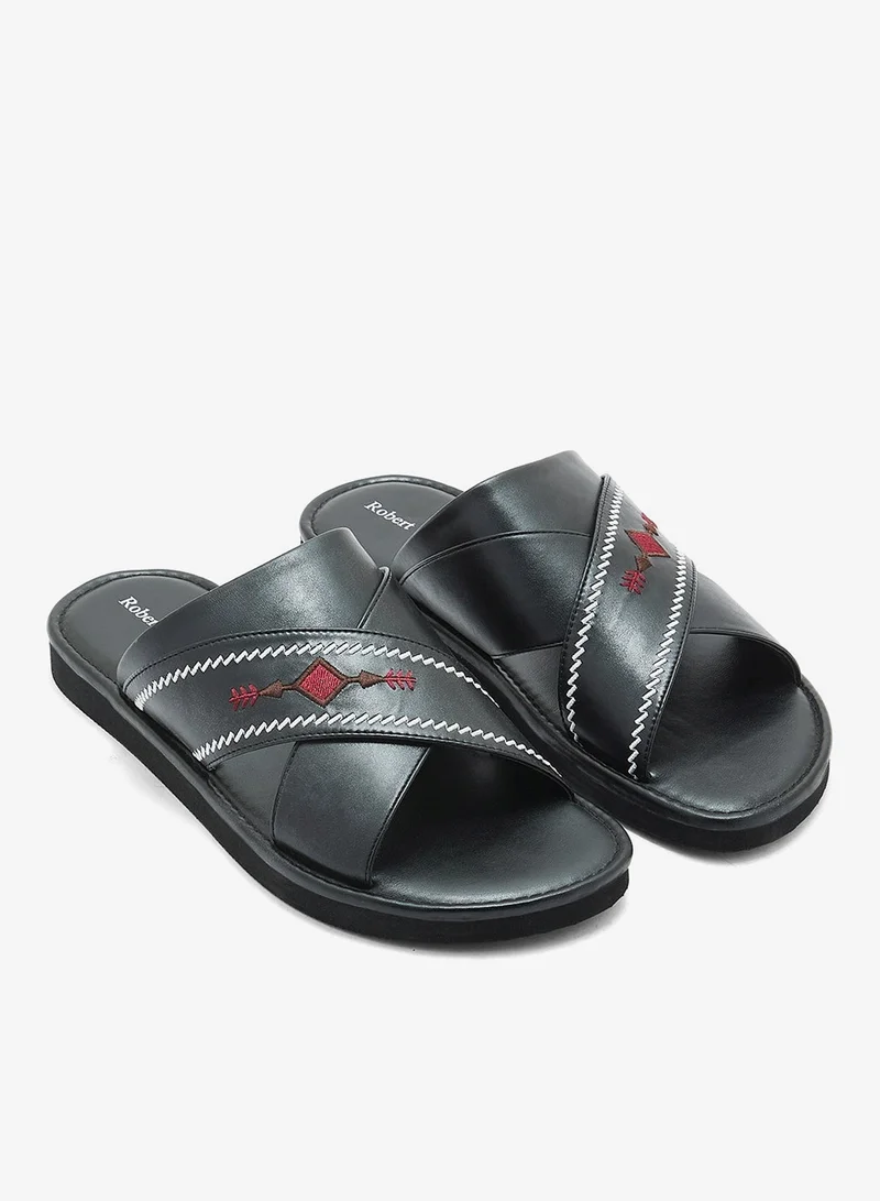 روبرت وود صنادل عربية تقليدية مطرزة