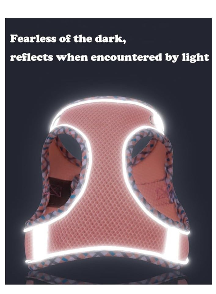 No Pull Dog Harness for Small & Medium Dogs – Adjustable Puppy Harness & Leash Set, Easy Walk for Training, Running, Walking, Reflective, Breathable, Soft Padded, Durable & Lightweight, 5 Sizes, 4 Colors - Image 4