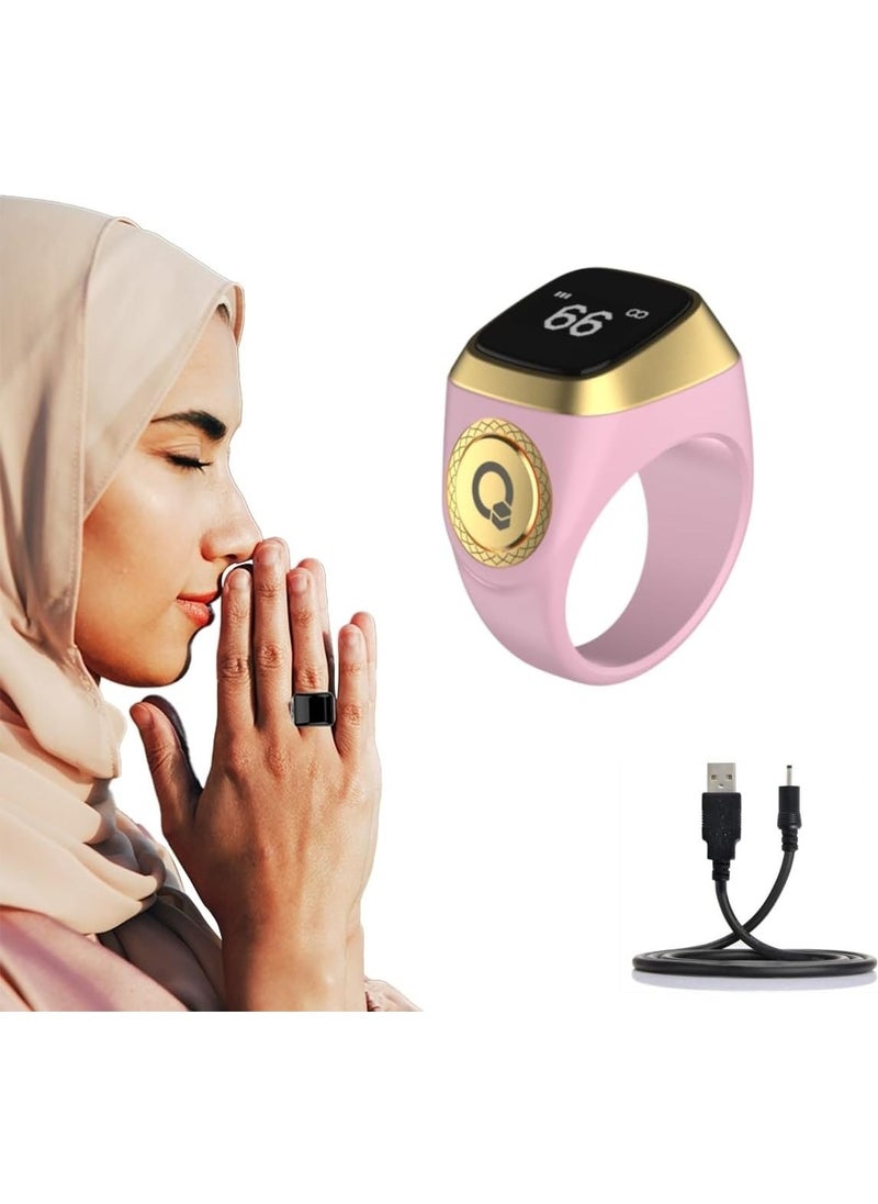 BSTWSH BSTWSH 22mm Smart Tasbeeh Ring, with Bluetooth Connection for Exclusive BSTWSH App, Vibration Reminder, Tasbeeh Counter and 5 Daily Prayer Reminders  - Image 5