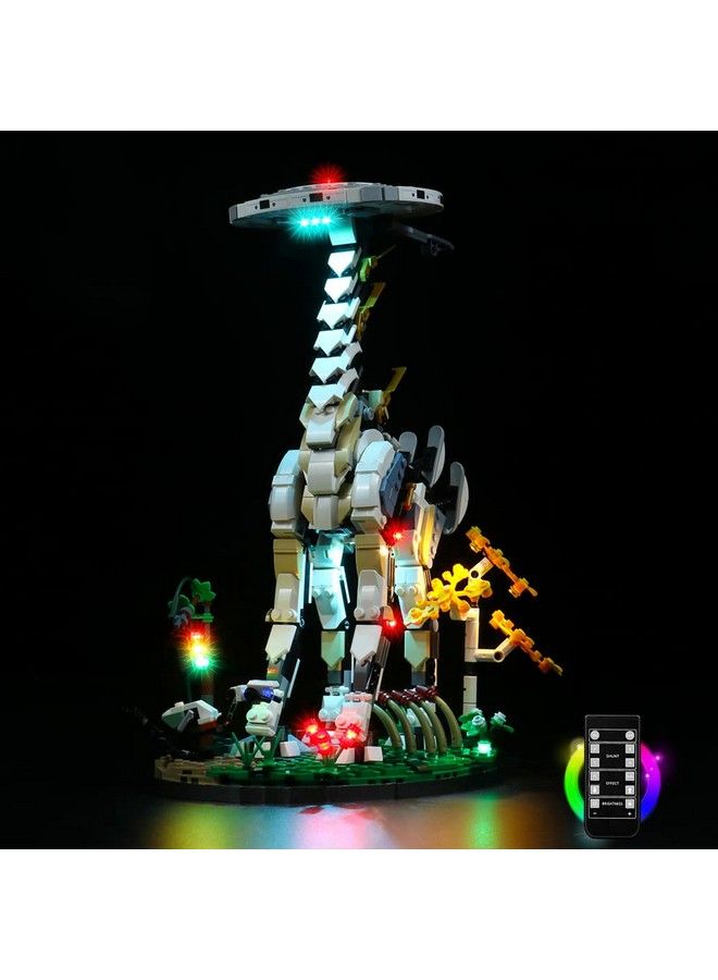 Vonado Led Light Kit For Lego Horizon Forbidden West: Tallneck 76989 Building Set (Lights Only No Model) Diy Lighting Compatible With Lego Tall Neck (Remote Control Version) - Image 1