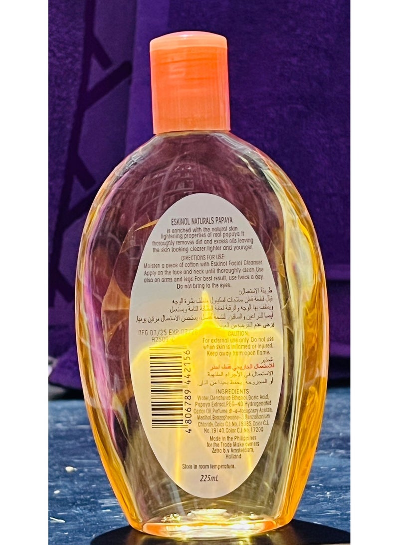 Eskinol Papaya Facial Cleanser 225ml - Image 2