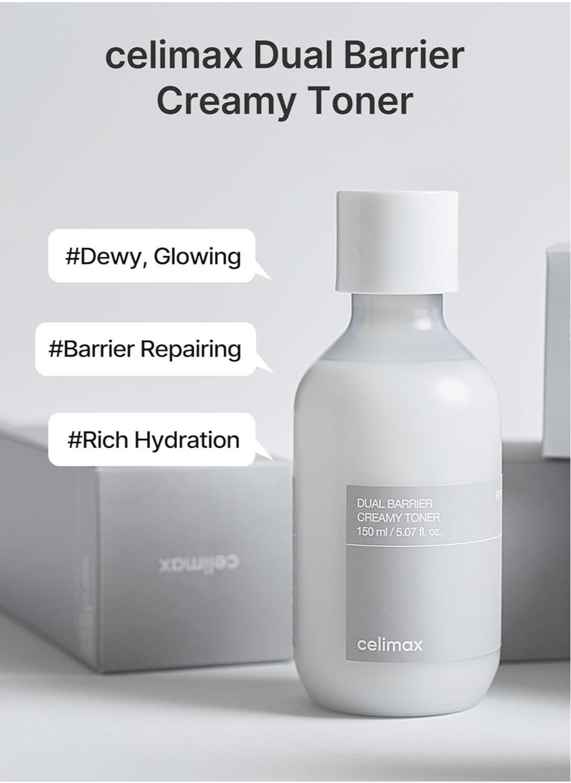 celimax Dual Barrier Creamy Toner 150ml  - Image 2