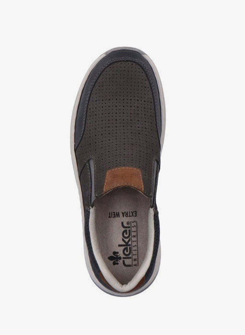 ريكر أحذية رجالية كاجوال 14353-45 جايبور رمادي داكن - Image 3