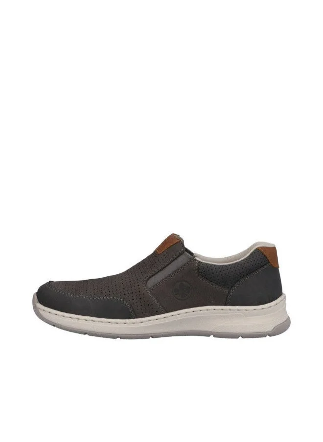 rieker Rieker Mens Casual Shoes 14353-45 Jaipur Dark Grey 116-1083