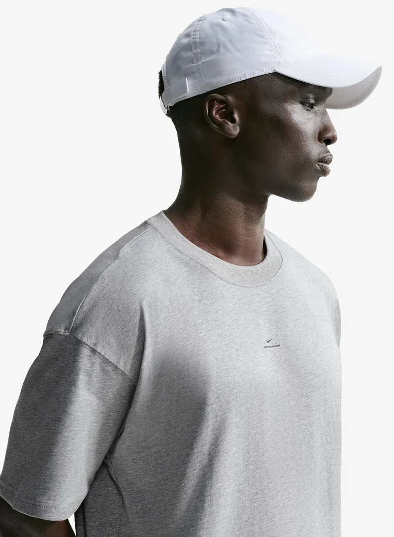 Nike DK GREY HEATHER/(BLACK) M NK DF SI SS TEE for Men | Best Price UAE