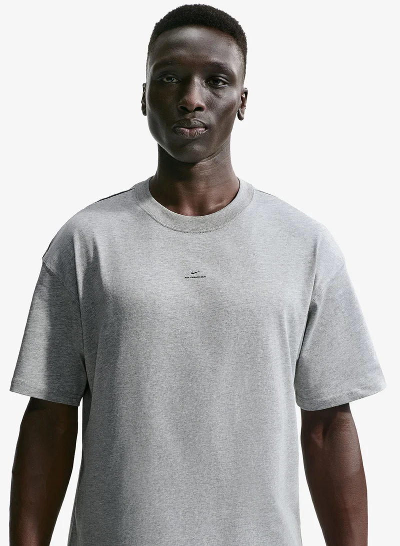 Nike DK GREY HEATHER/(BLACK) M NK DF SI SS TEE for Men | Best Price UAE