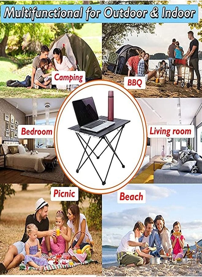 Generic Portable camping tables and chairs，Folding Outdoor Aluminum Camping Table Portable Ultralight Compact Backpacking Travel Table for Beach, Picnics  - Image 5