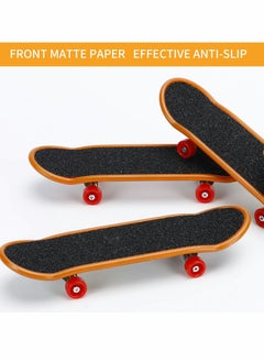 Excefore 12 Pack Fingerboards Finger Skateboards Toy Mini Fingerboards Skateboards Set Finger Toy Skateboards Gifts for Skate Lovers Finger Skater Finger Party Favors Random Style (Multi Style)  - Image 4