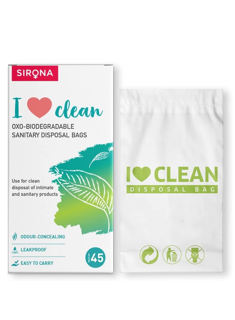 Sirona Sirona Sanitary Disposable Bags | Pad Disposal Bags | Discreet Disposal of Tampons, Condoms, Diaper, Sanitary Pads, Panty Liner and Personal Hygiene Waste | Women Privacy Handling Bag (225 Bags) - Image 2