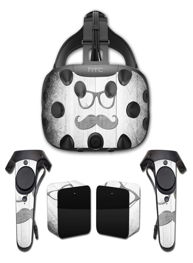 MIGHTY SKINS MightySkins Skin Compatible with HTC Vive Full Coverage - Hipster | Protective, Durable, and Unique Vinyl Decal wrap Cover | Easy to Apply, Remove, and Change Styles | Made in The USA - Image 1