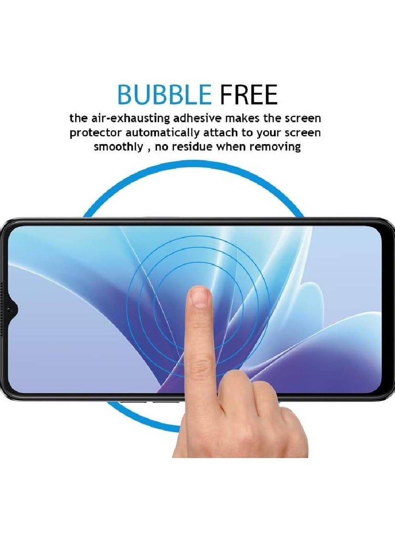 Generic Screen protector compatible with Oppo A1x/A78/A56s/A17/A58x 5G/A58 5G/A17K/A77/A77s /A77 4G,Screen Protector Tempered Glass HD Full Coverage Easy Installation  - Image 2