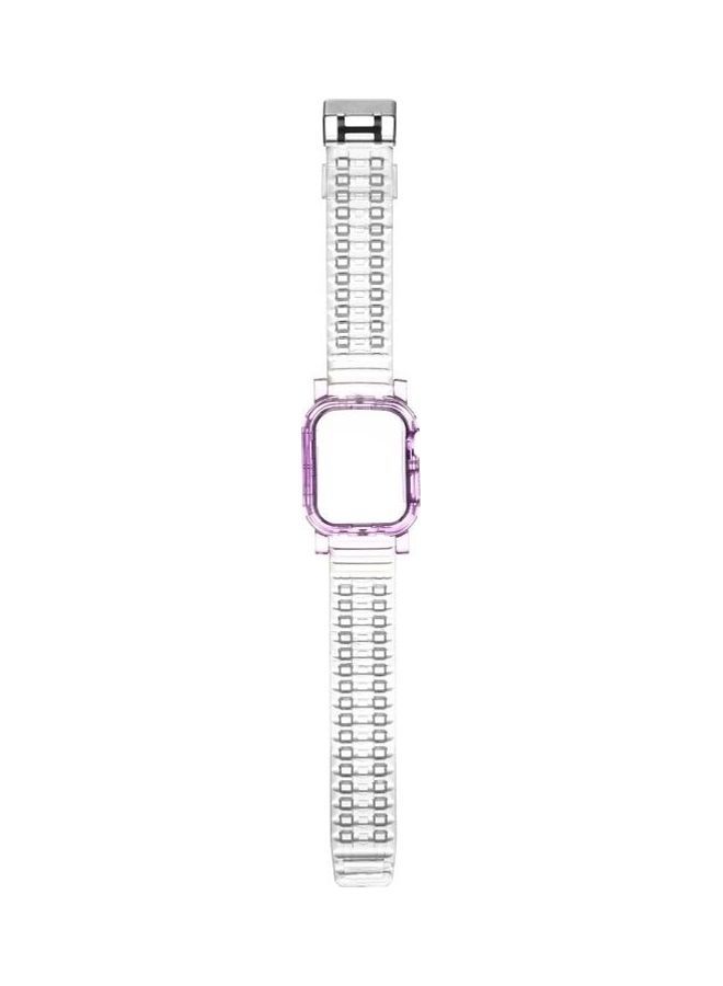 NIBEMINENT Ethnic Replacement Watchband for Apple Watch Series 1/2/3/4/5/6/7/SE 42/44/45mm Purple - Image 1