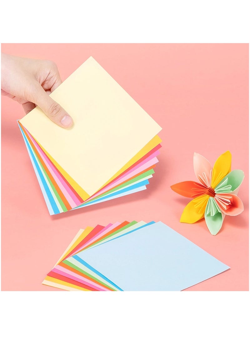 Deli 50-Sheet Origami Paper For Art A4 Size Assorted Colours - Image 4