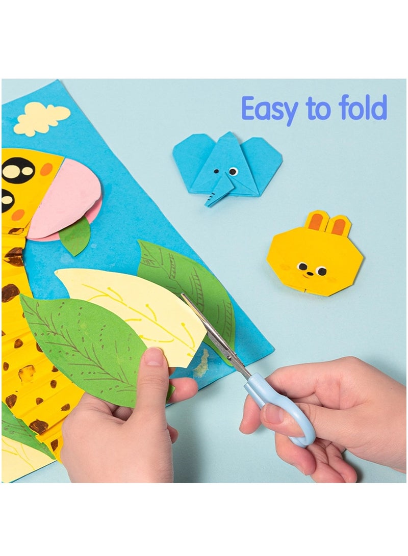 Deli 50-Sheet Origami Paper For Art A4 Size Assorted Colours - Image 3