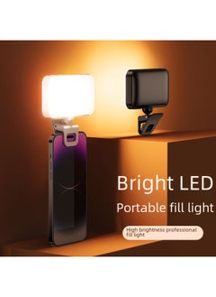 Generic Mobile Phone Selfie Beauty Fill Light Outdoor Live Shooting Mini Fill Light LED Portable Pocket Light-Specifications:F8 White  - Image 2