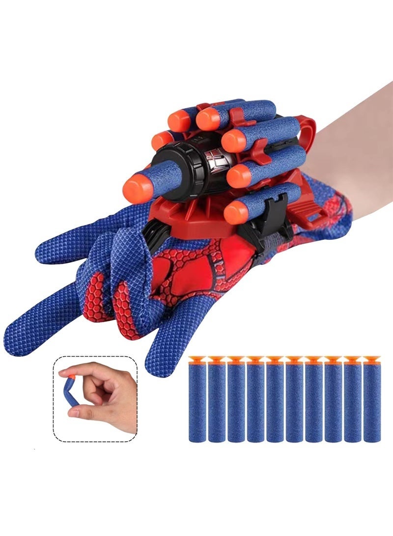 NexusTek Kids Foam Blaster Shooting Toy – Multi‑Dart Wrist Launcher Gloves, Safe Foam Dart Gun for Outdoor Play, Role Playing Game & Birthday Gift Ages 6+ - Image 1