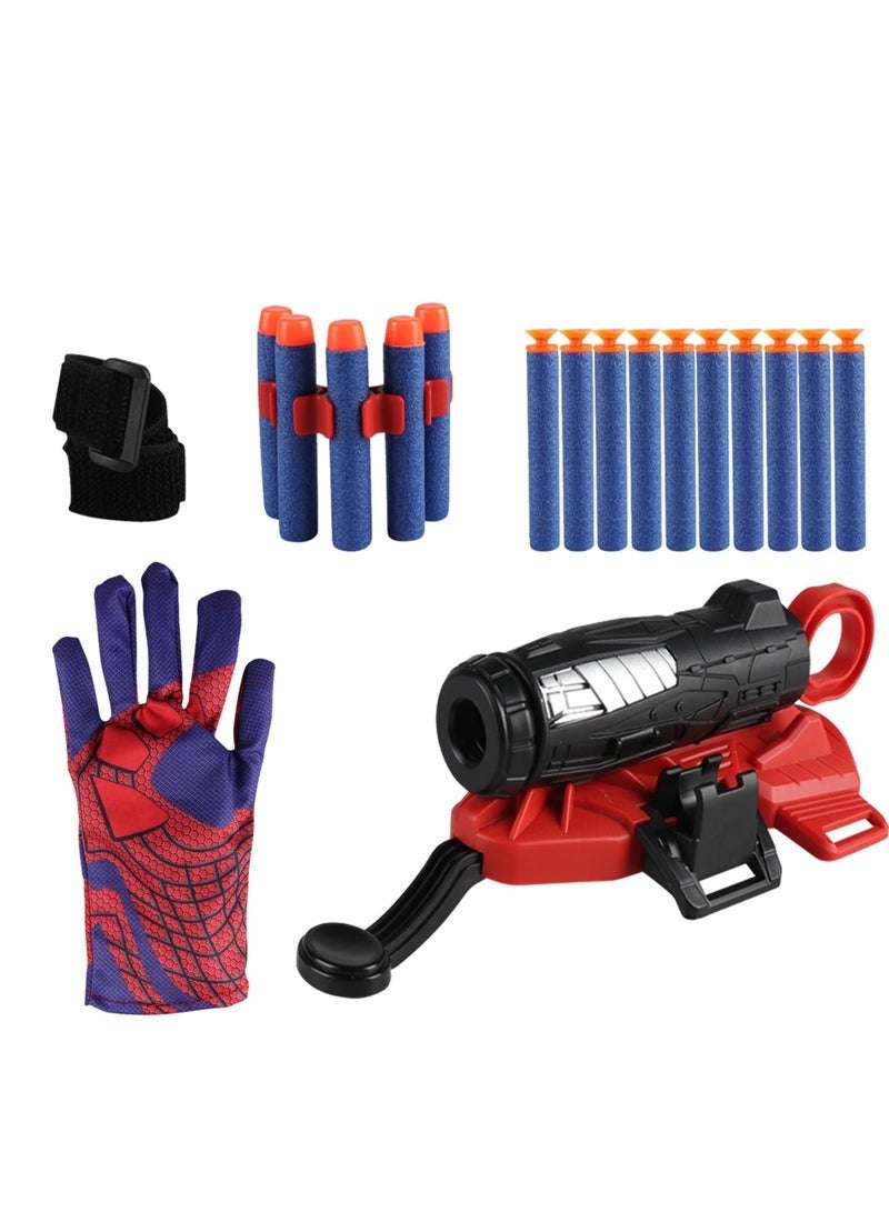 NexusTek Kids Foam Blaster Shooting Toy – Multi‑Dart Wrist Launcher Gloves, Safe Foam Dart Gun for Outdoor Play, Role Playing Game & Birthday Gift Ages 6+ - Image 3