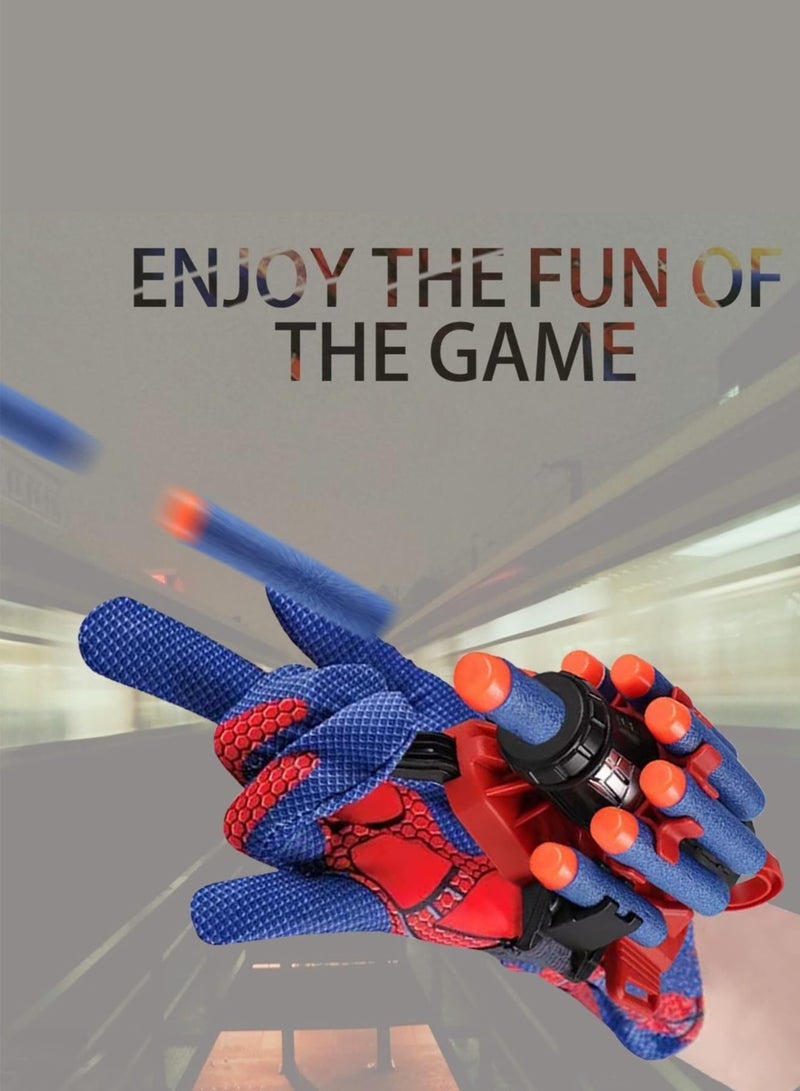 NexusTek Kids Foam Blaster Shooting Toy – Multi‑Dart Wrist Launcher Gloves, Safe Foam Dart Gun for Outdoor Play, Role Playing Game & Birthday Gift Ages 6+ - Image 4