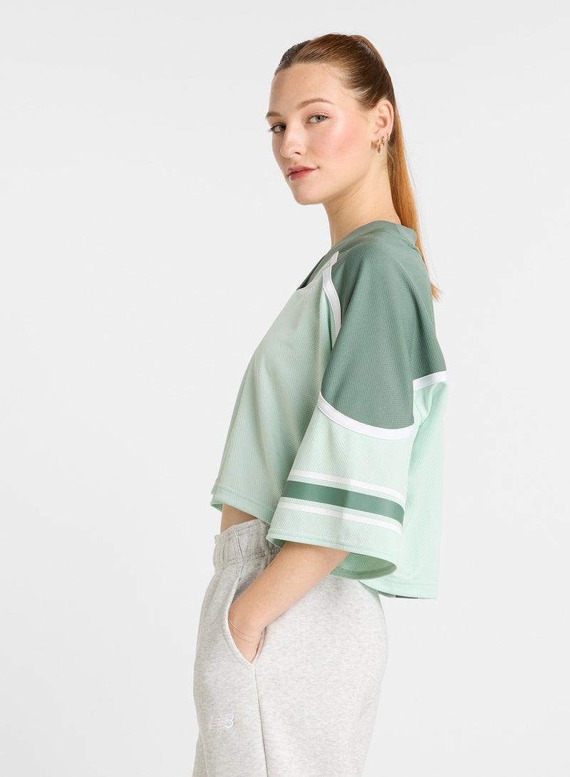 New Balance Mesh Logo T-Shirt - Image 4