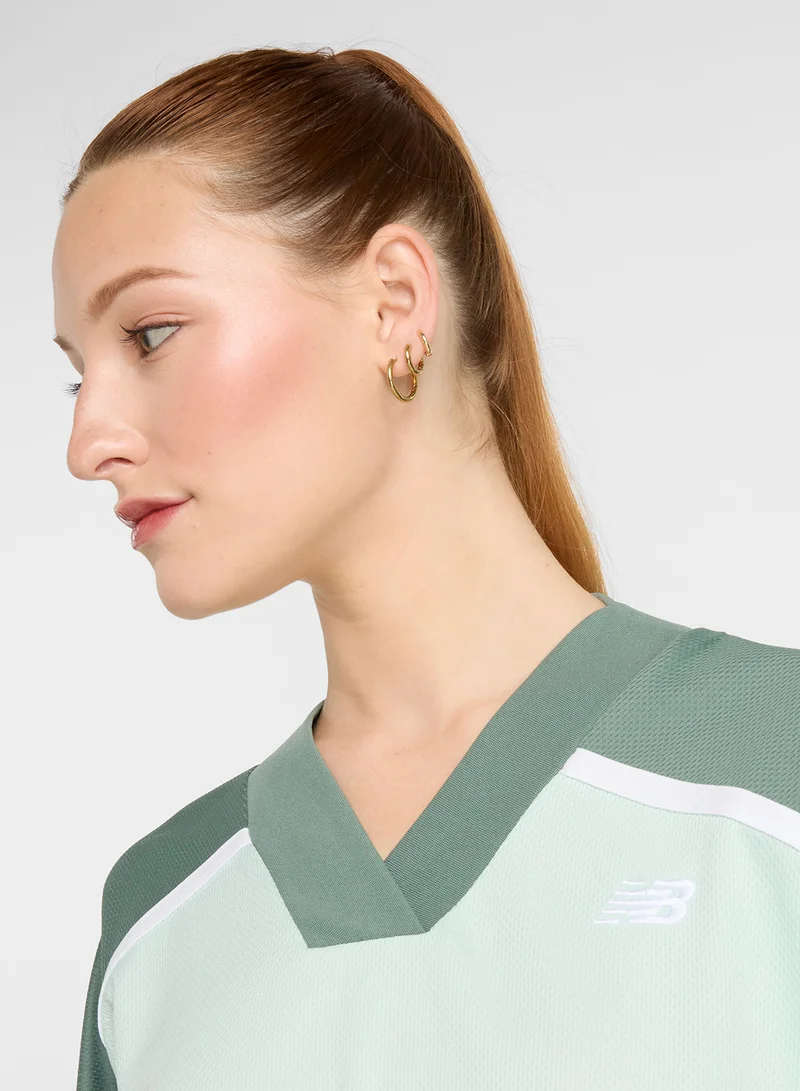 New Balance Mesh Logo T-Shirt