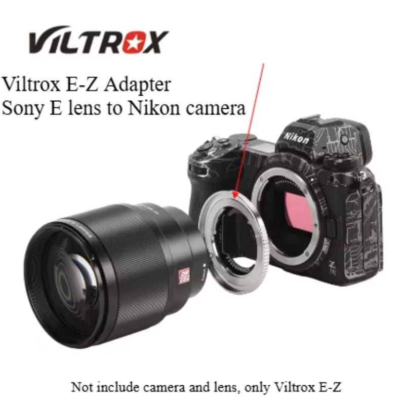 Viltrox E-Z Autofocus Lens Mount Adapter for Sony E Mount Lens to Nikon Z Camera - Image 1