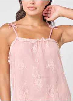 Ginger Lace Detail Slip Dress  - Image 3