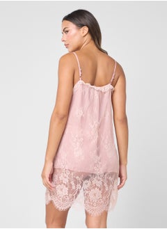 Ginger Lace Detail Slip Dress  - Image 2