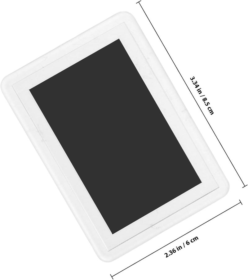 10pcs Magnetic Picture Frame Magnets for Fridge, Small Acrylic Photo Frames 86x61mm Insertable, Reusable Magnet Photo Holders for Home and Office Display - Image 2