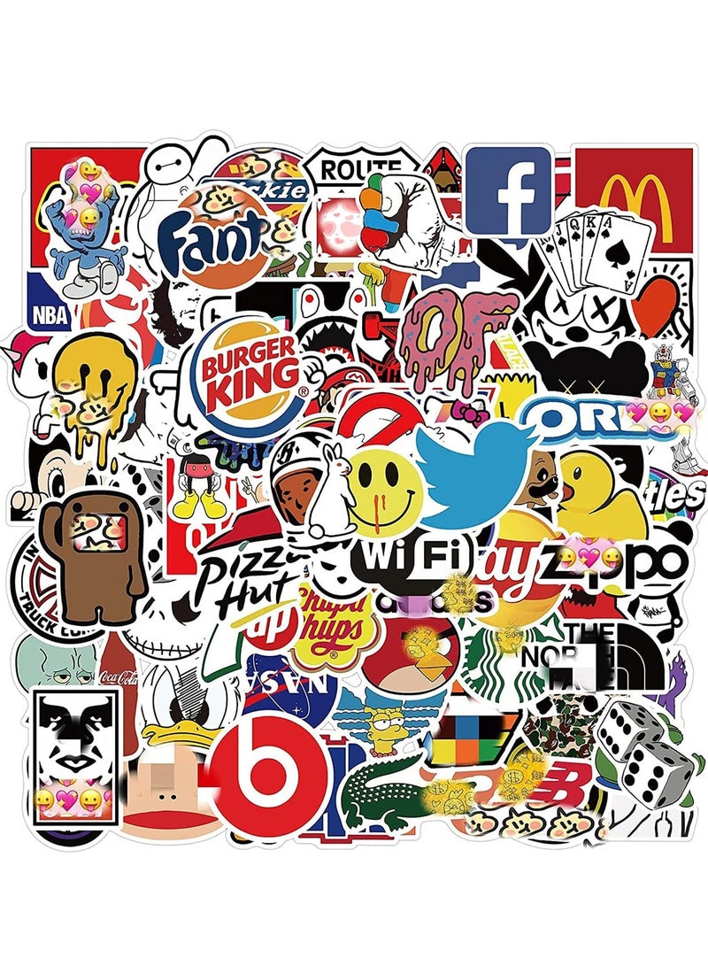KASTWAVE Stickers Decals for Adults Teens,101 Packs Cute Cool Random Stickers Decals Vinyl Aesthetic Waterproof Stickers for Laptop, Skateboard, Bicycle, Water Bottles for Teens Kids Girls - Image 3