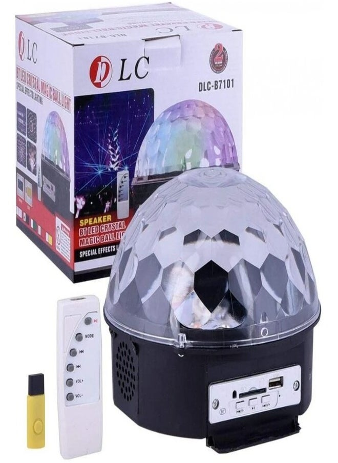 DLC - Galaxy Light Projector Night Light for Kids with Bluetooth Speaker - Image 1
