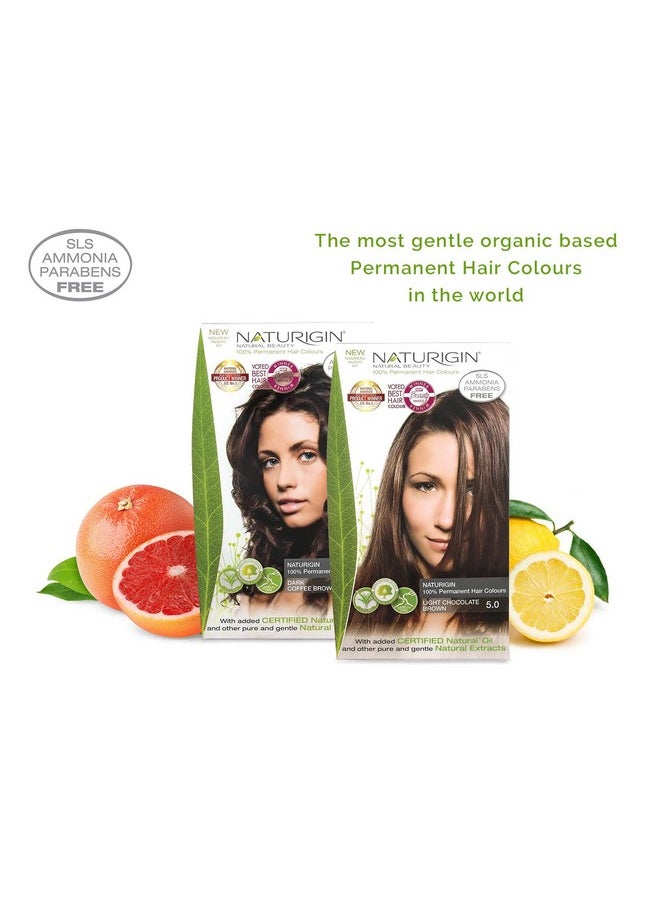 NATURIGIN - Organic Beauty Permanent Hair Color, 115Ml (Dark Coffee Brown 3.0) - Image 1