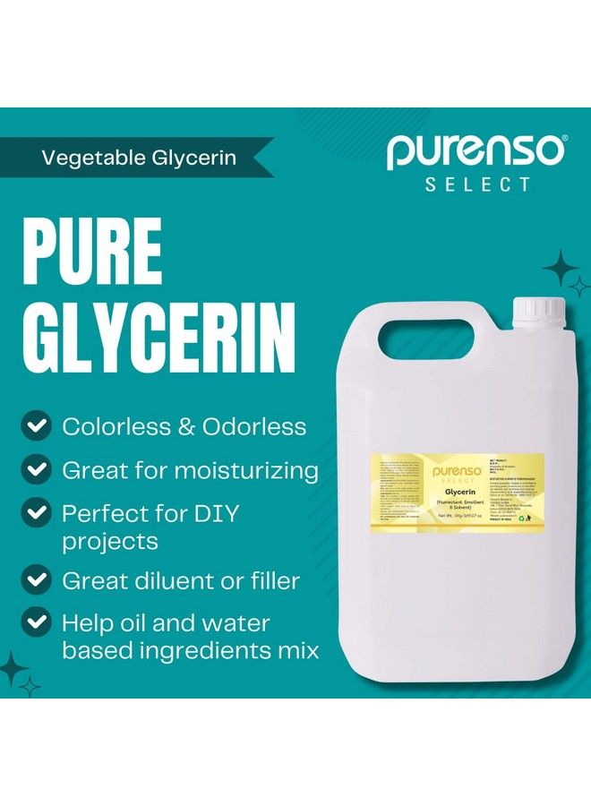 PURENSO Select Glycerin 100G I Sustainable Food Grade Vegetable Glycerine Pharmaceutical Grade Glycerin For Skin Hair Crafts Soaps Vegetable Glycerol Liquid Humectant - Image 4