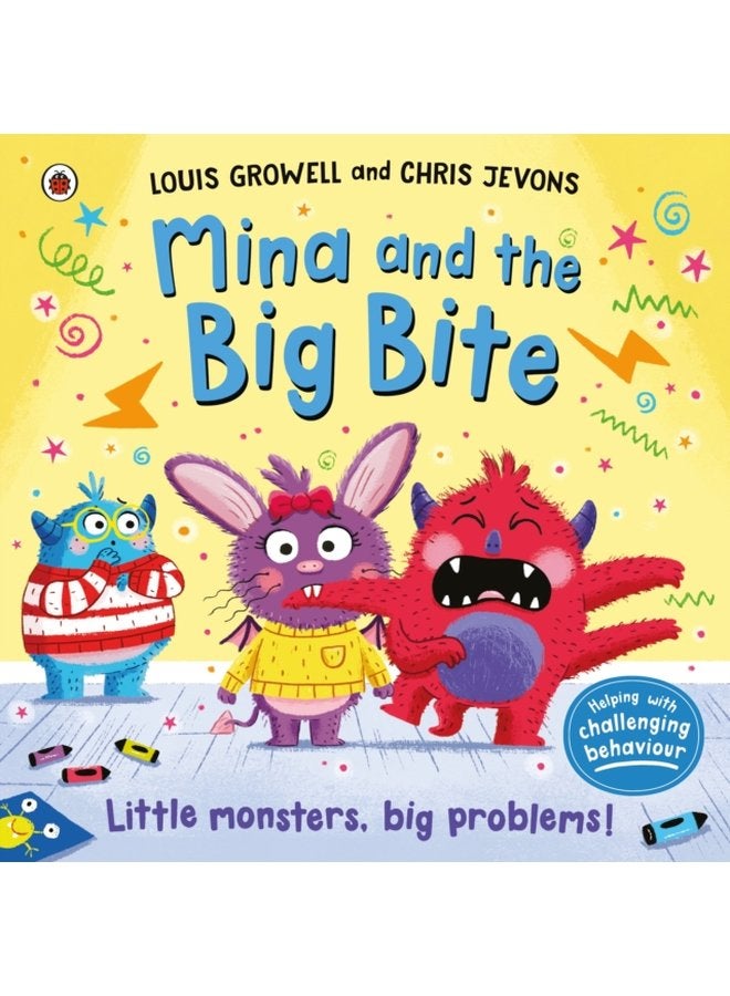 Mina and the Big Bite a practical picture book to encourage toddlers to stop biting - Paperback