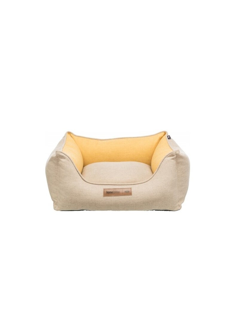 Trixie Lona Square Bed For Dogs Sand & Yellow - Image 2
