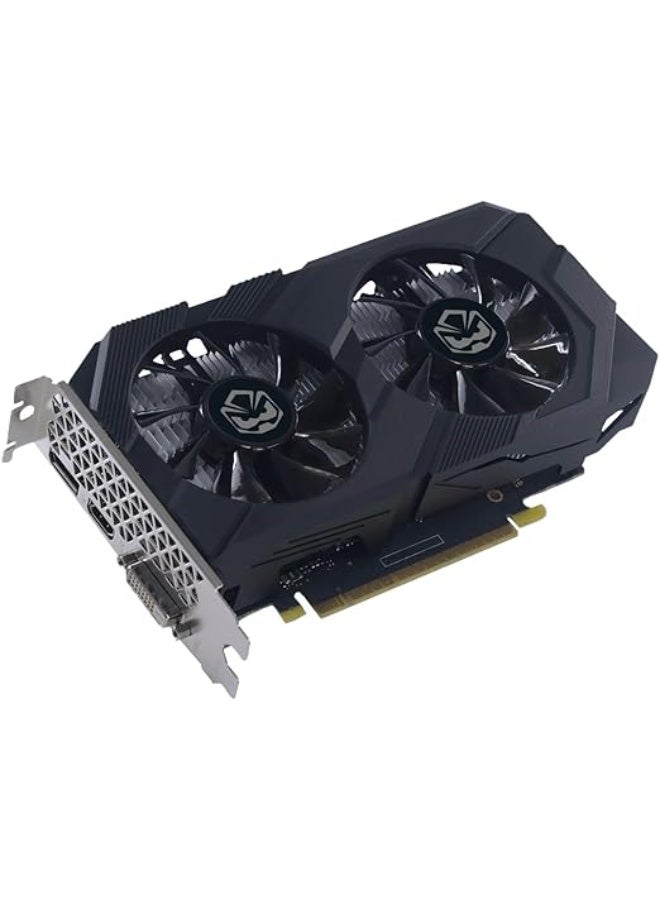 4GB GDDR6 Gaming Graphics Card – 128-bit Dual Fan GPU for Smooth PC Gaming & Performance Boost