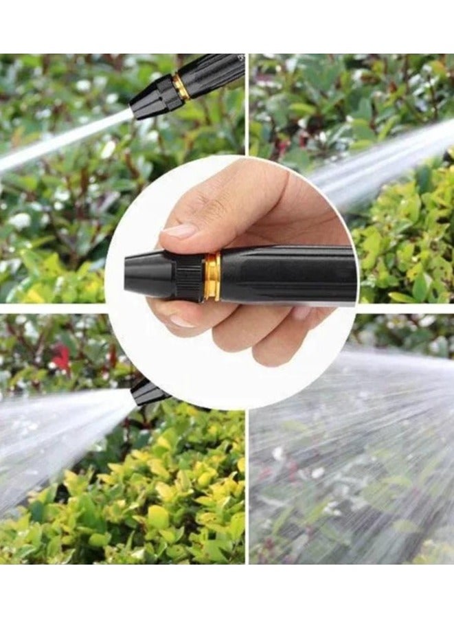 Upgrade Car Washing High Pressure Water Gun Garden Hose Nozzle Sprayer, Metal High Pressure Leak-proof Water Hose Nozzle with 3 Adjustable Spray Patterns for Garden Watering And Car Pet Washing - Image 2