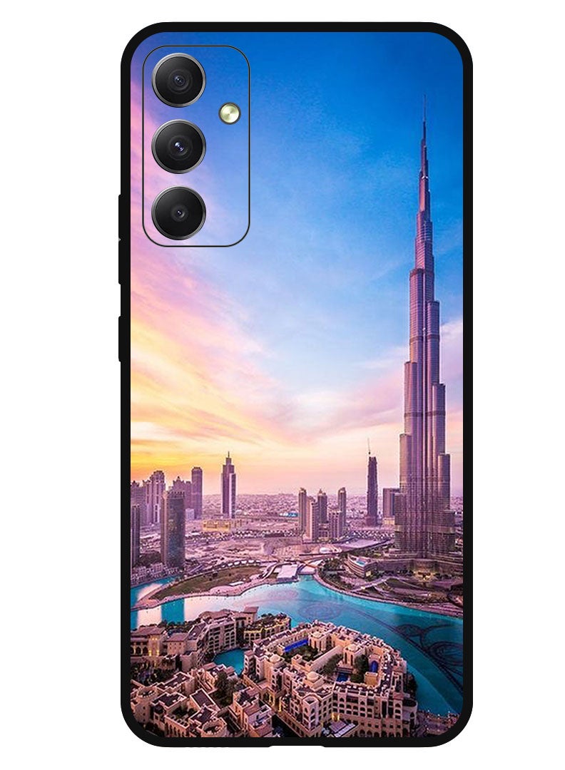Theodor Protective Case Anti Scratch Shock Proof Bumper Cover For Samsung Galaxy A05s Burj Khalifa - Image 1
