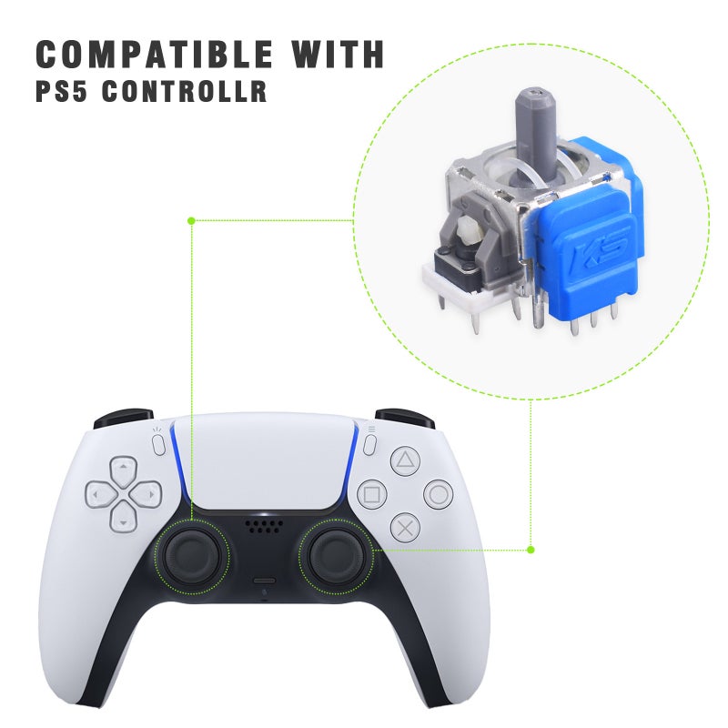 Hall Effect 3D Analog Stick Replacement for PS5 PS4 Xbox Switch Pro - Image 3