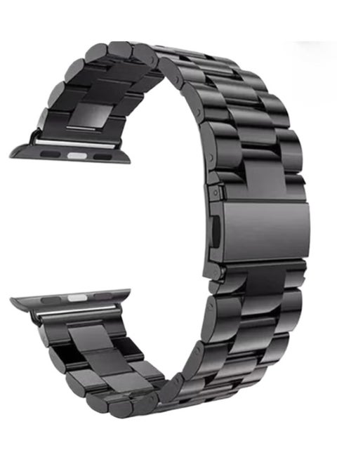Stainless Steel Replacement Bands for Apple Watch Band 42mm 44mm 45mm 49mm iwatch Series Ultra SE 8 7 6 5 4 3 2 1 Loop Women & Men Watch Strap