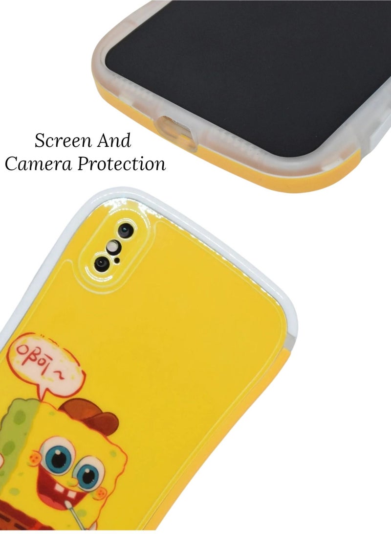 Houmt iPhone XS Max Case Cover with Cute Cartoon Design Tough Phone Case Shockproof Protective TPU Compatible with Apple iPhone XS Max Cover - Image 2