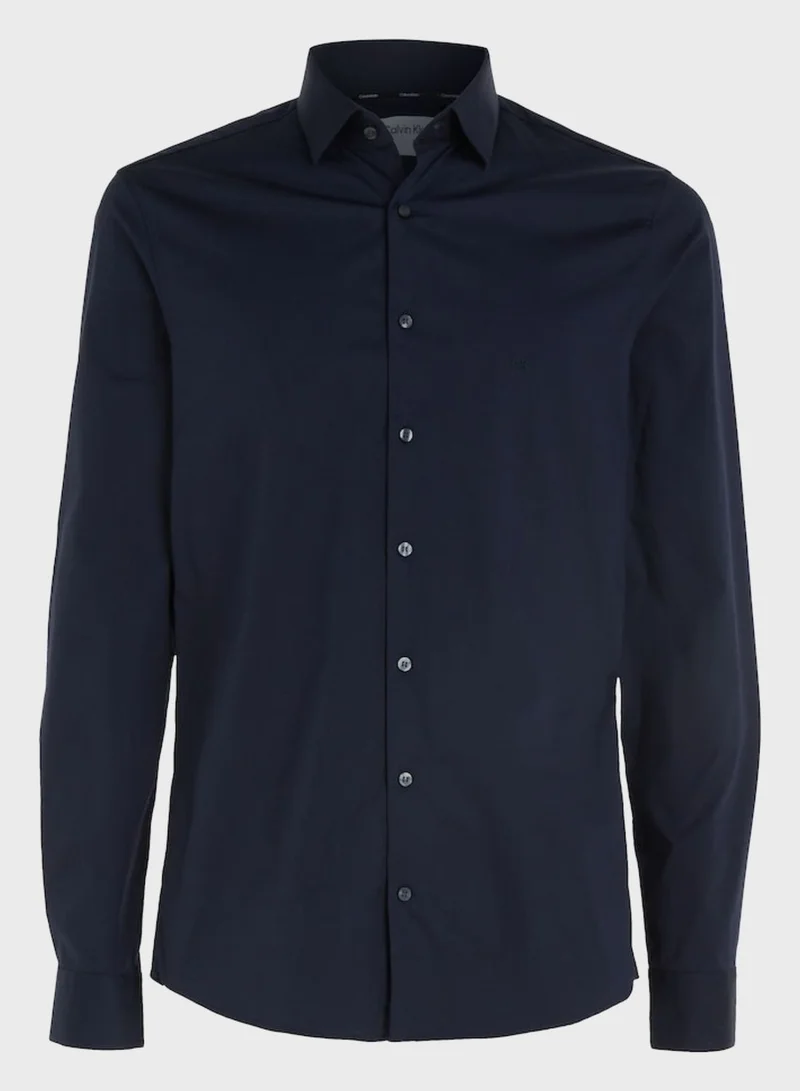 CALVIN KLEIN Essential Stretch Slim Fit Shirt