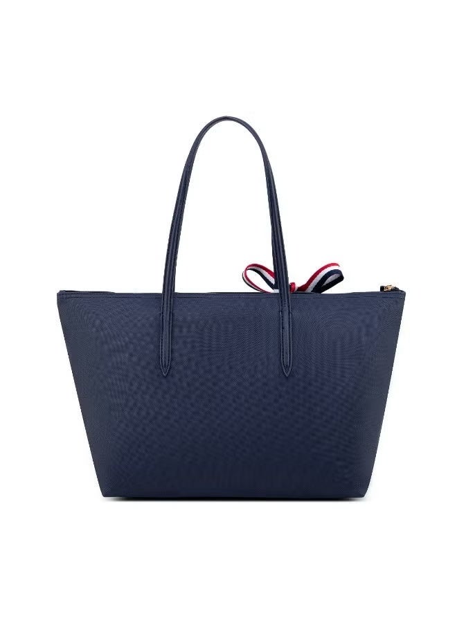 Tommy Hilfiger Denim Tommy Hilfiger Women's Tote Bags, Classic Fashion Versatile Signature Tape Large Capacity Shoulder Bag Handbag for Travel, Work, Gym, - Image 4