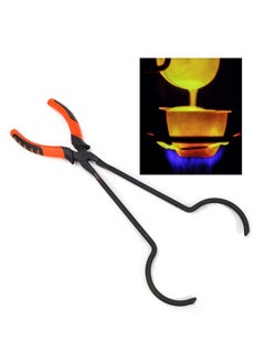 Salmue Crucible Tong Gold Melting Furnace Holder Clamp 13 Steel Crucible Tong Gold Melting Furnace Holder Clamp Crucible Tongs For Casting Precious Metals Jewelry Making Tool  - Image 1