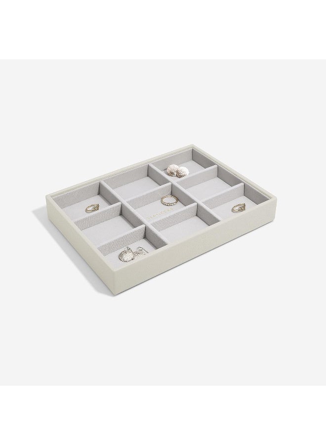 Stackers Classic Statement Earring Layer Oatmeal - Image 3