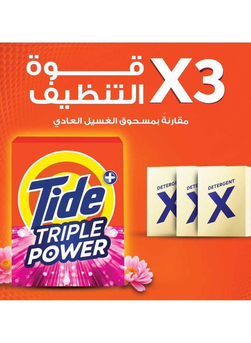 تايد مسحوق غسيل شبه أوتوماتيكي برائحة نسيم الأزهار الثلاثية 3.5كجم - Image 4